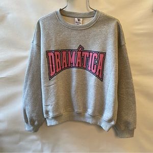 New, never worn long sleeve sweatshirt